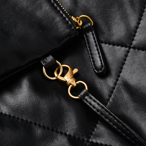 Chanel 19 Flap Bag – Black Quilted Lambskin with Gold & Ruthenium Hardware